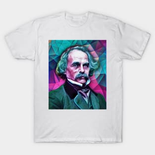 Nathaniel Hawthorne Portrait | Nathaniel Hawthorne Artwork 7 T-Shirt